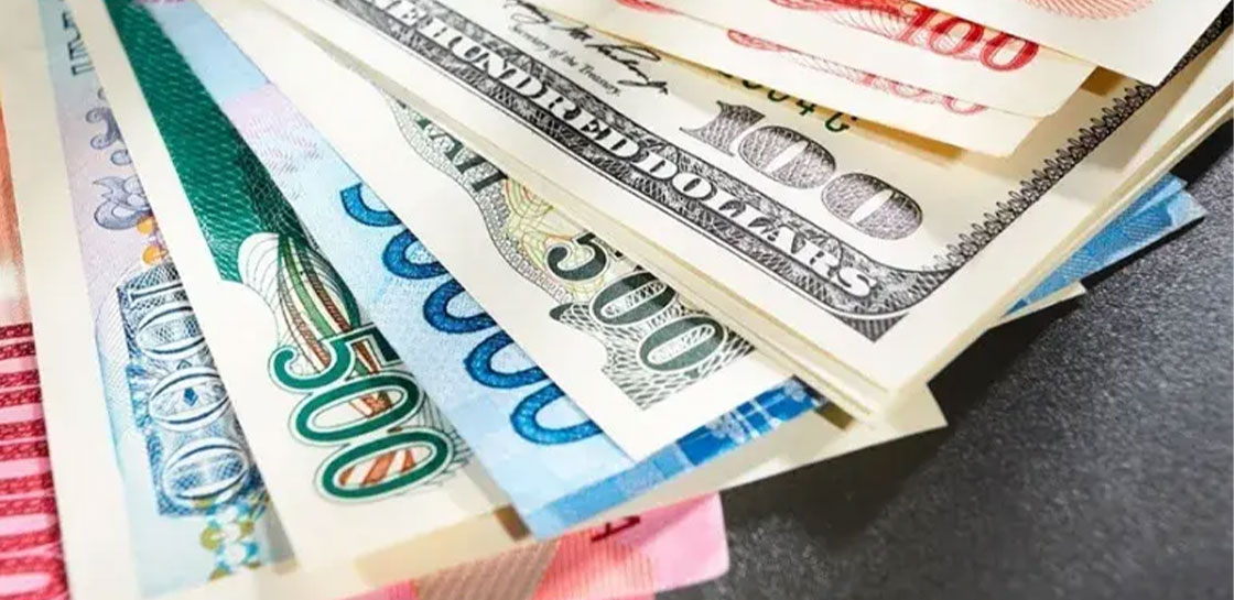 گزارش لحظه‌ای بازار ارز ۱۱ تیر؛ صعود یورو و پوند بر خلاف جهت دلار